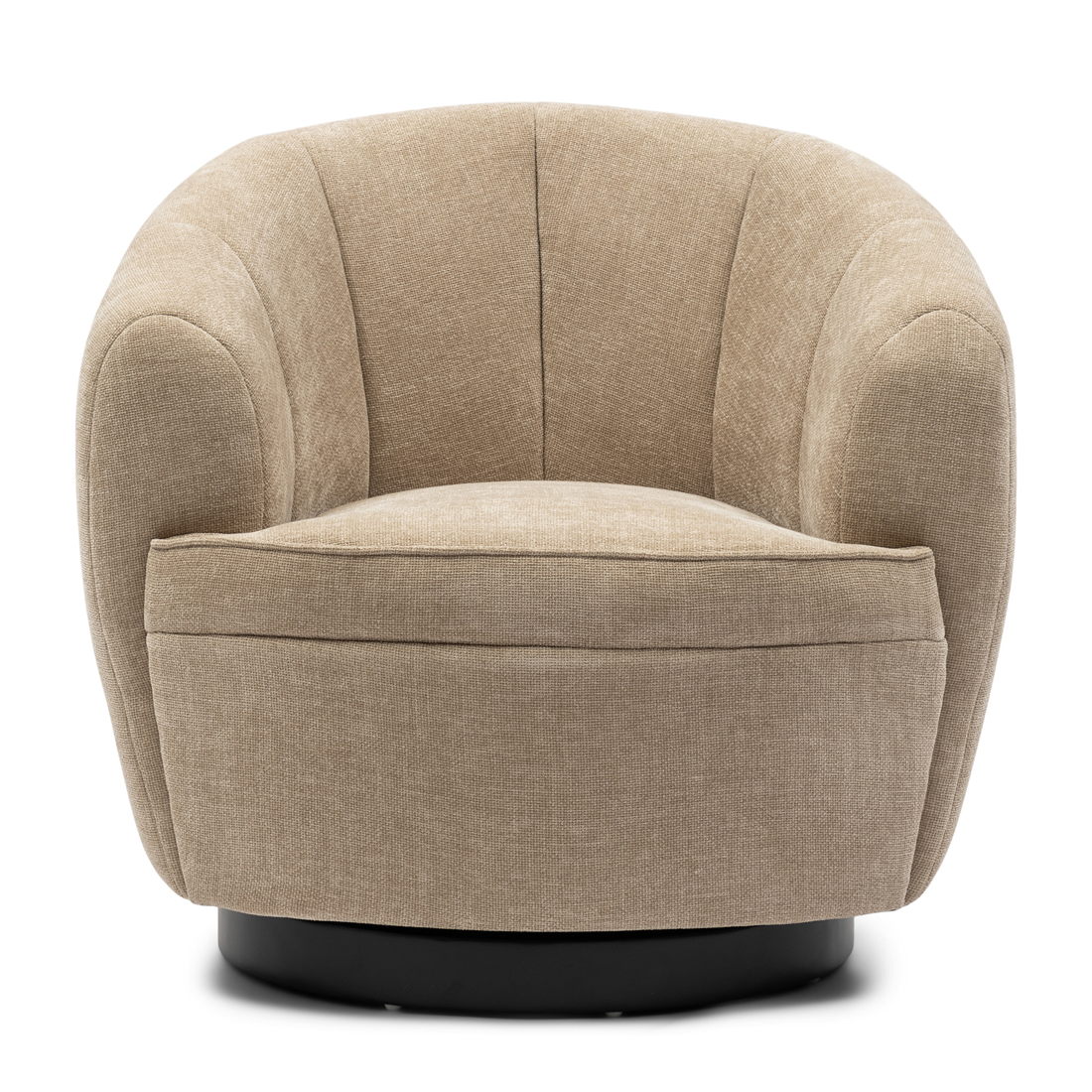 Draaibare fauteuil The Countess, Beige