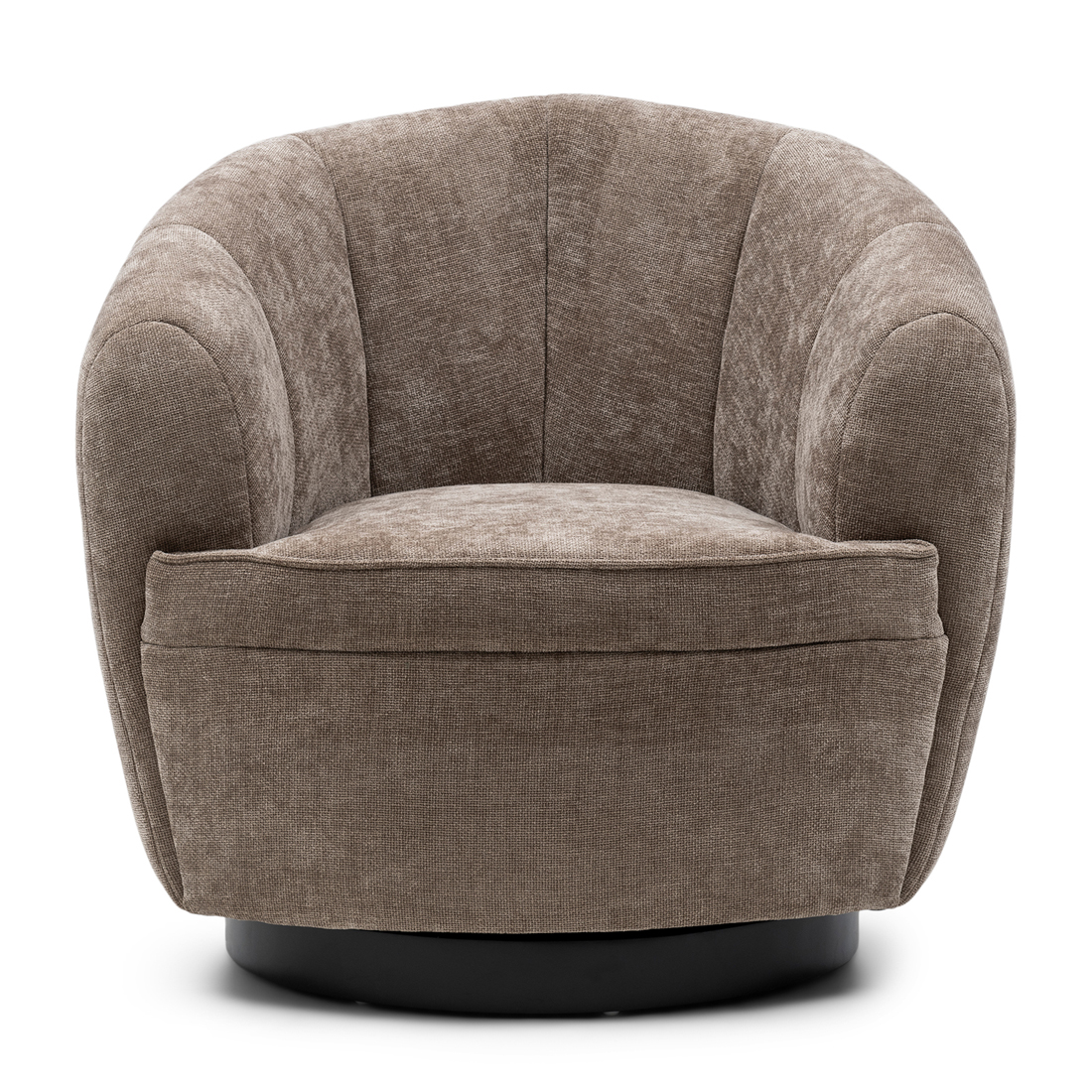 Draaibare fauteuil The Countess, Taupe