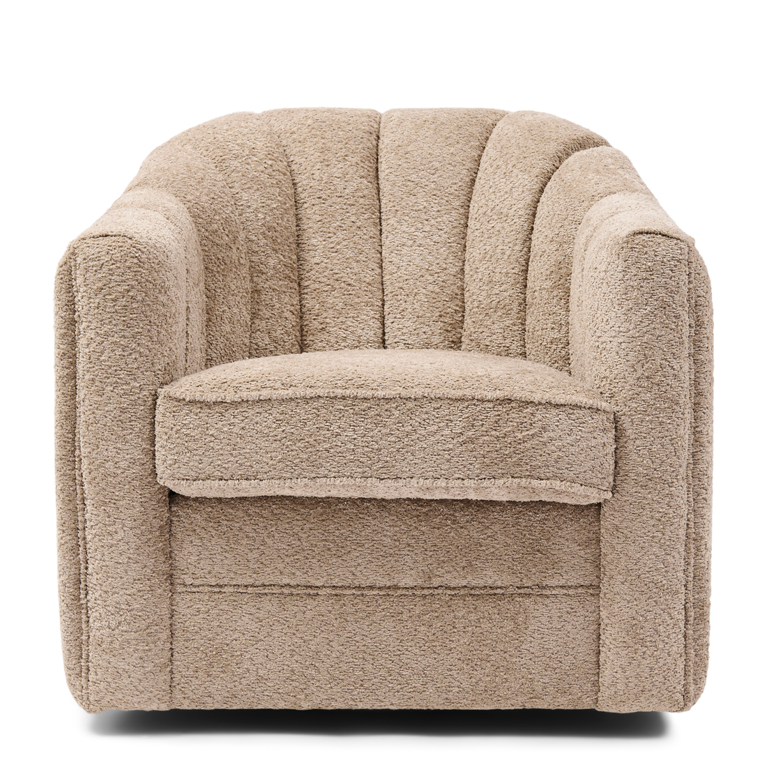 Fauteuil St. Lewis Swivel, Soft Walnut