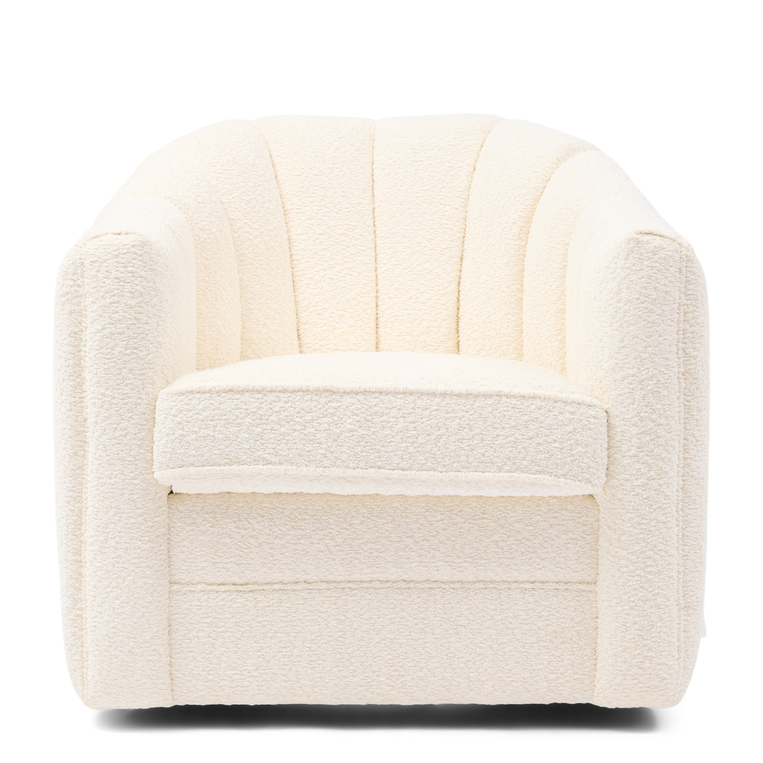 Fauteuil St. Lewis Swivel, Ivory White