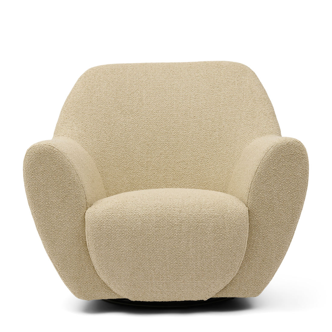 Fauteuil The Jill Swivel, Natural Grey