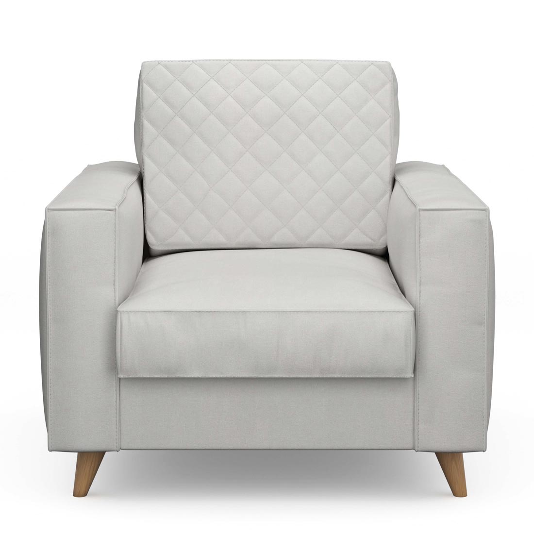 Rivièra Maison - Fauteuil Kendall, Ash Grey, Washed Cotton - Kleur: Asgrijs