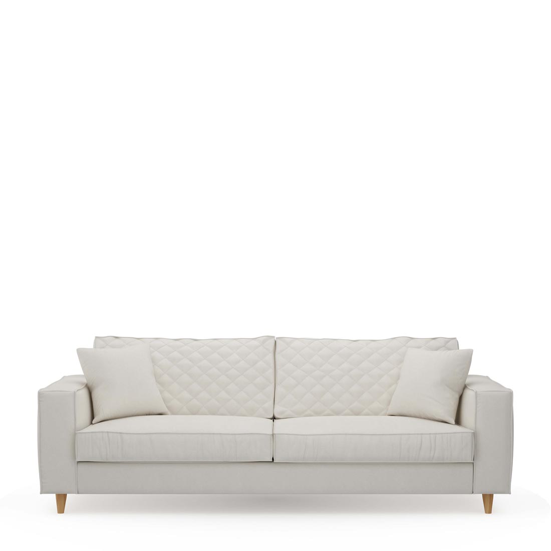 Rivièra Maison Kendall Sofa 3,5 Seater, oxford weave, alaskan white