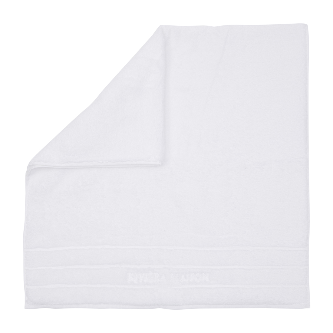 Riviera Maison Handdoeken 70x140 - RM Hotel Towel - Wit - 1 Stuks