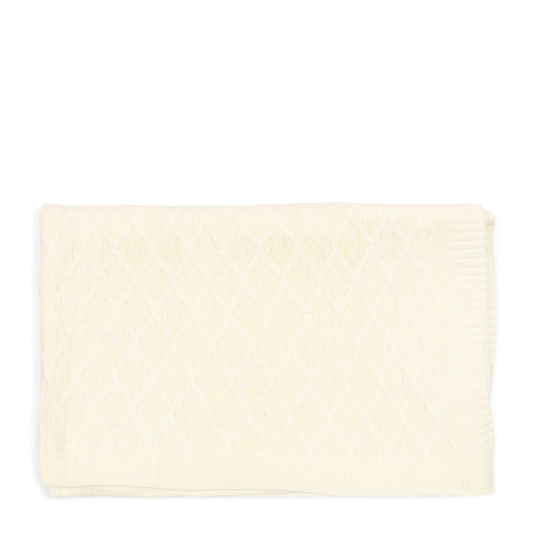 Riviera Maison Knit Cable Throw off-white 170x130