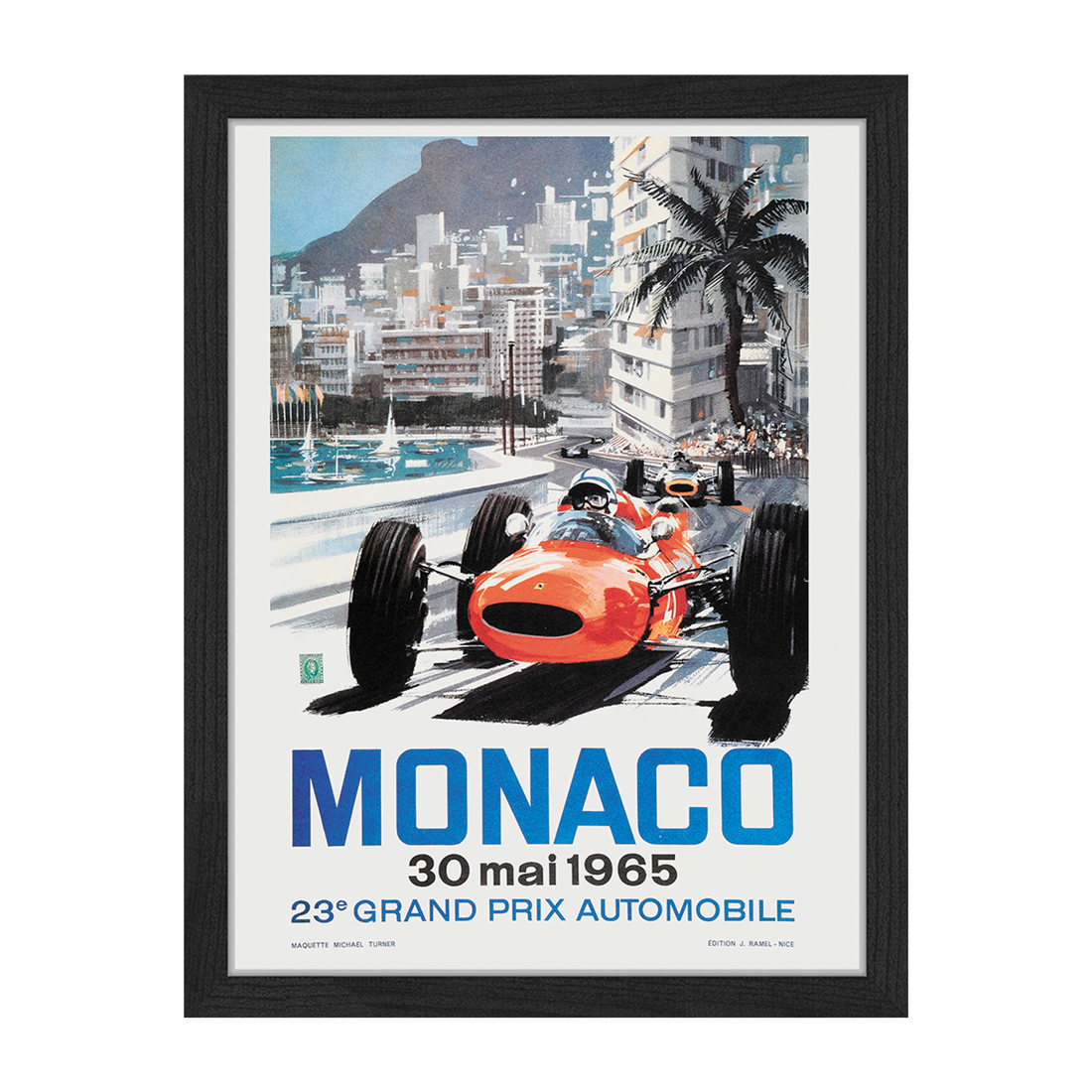 Wall Art Monaco Grand Prix 30x40