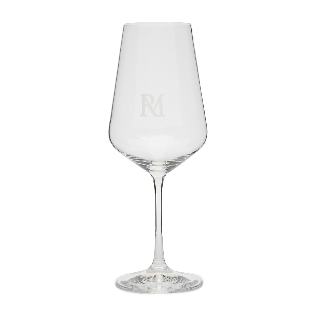Riviera Maison Wijnglas - RM Monogram Wine Glass - Transparant