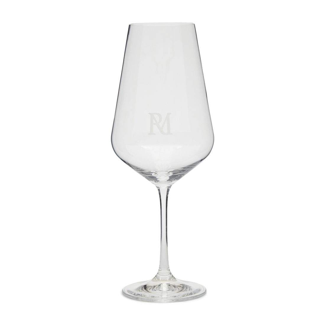 Riviera Maison Wijnglas - RM Monogram Wine Glass - Transparant