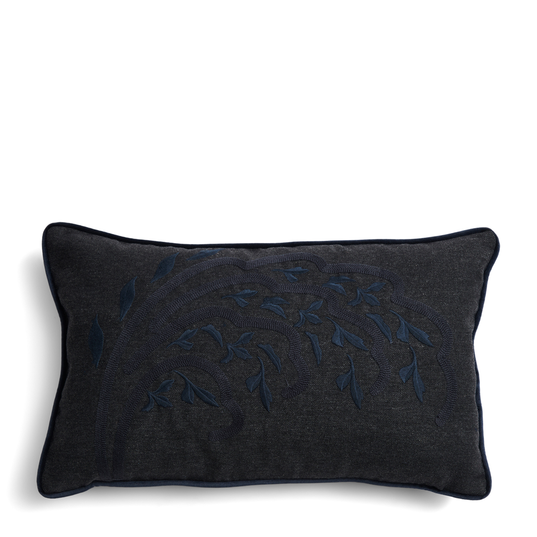 Riviera Maison Kussensloop 50x30 cm - D'amour Solange Pillow Cover - Blauw