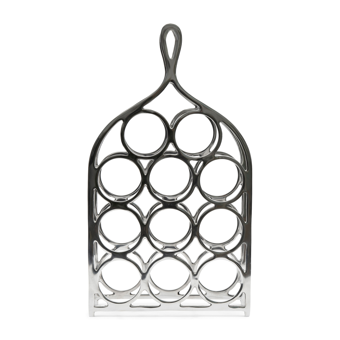 Riviera Maison Wijnrek metaal - Château Belvédère Wine Rack - Zilver