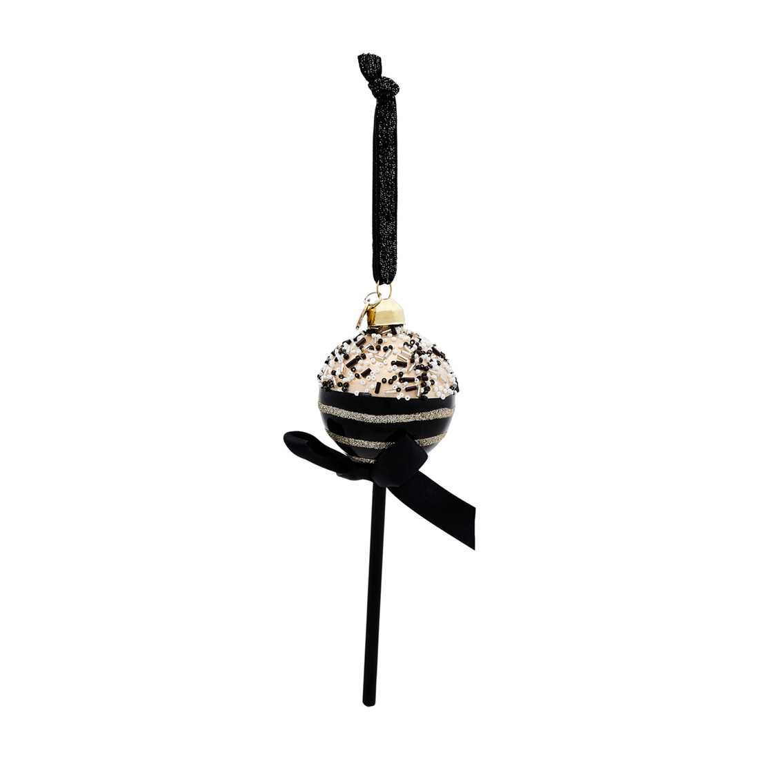 Riviera Maison Kerstbal Wit - Lollipop Ornament