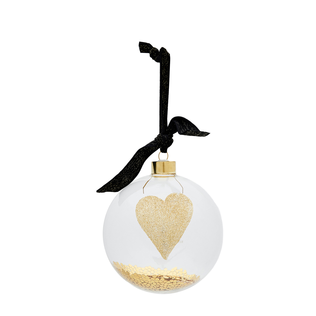 Riviera Maison Kerstbal Goud - Love This Season Ornament - Ø12cm