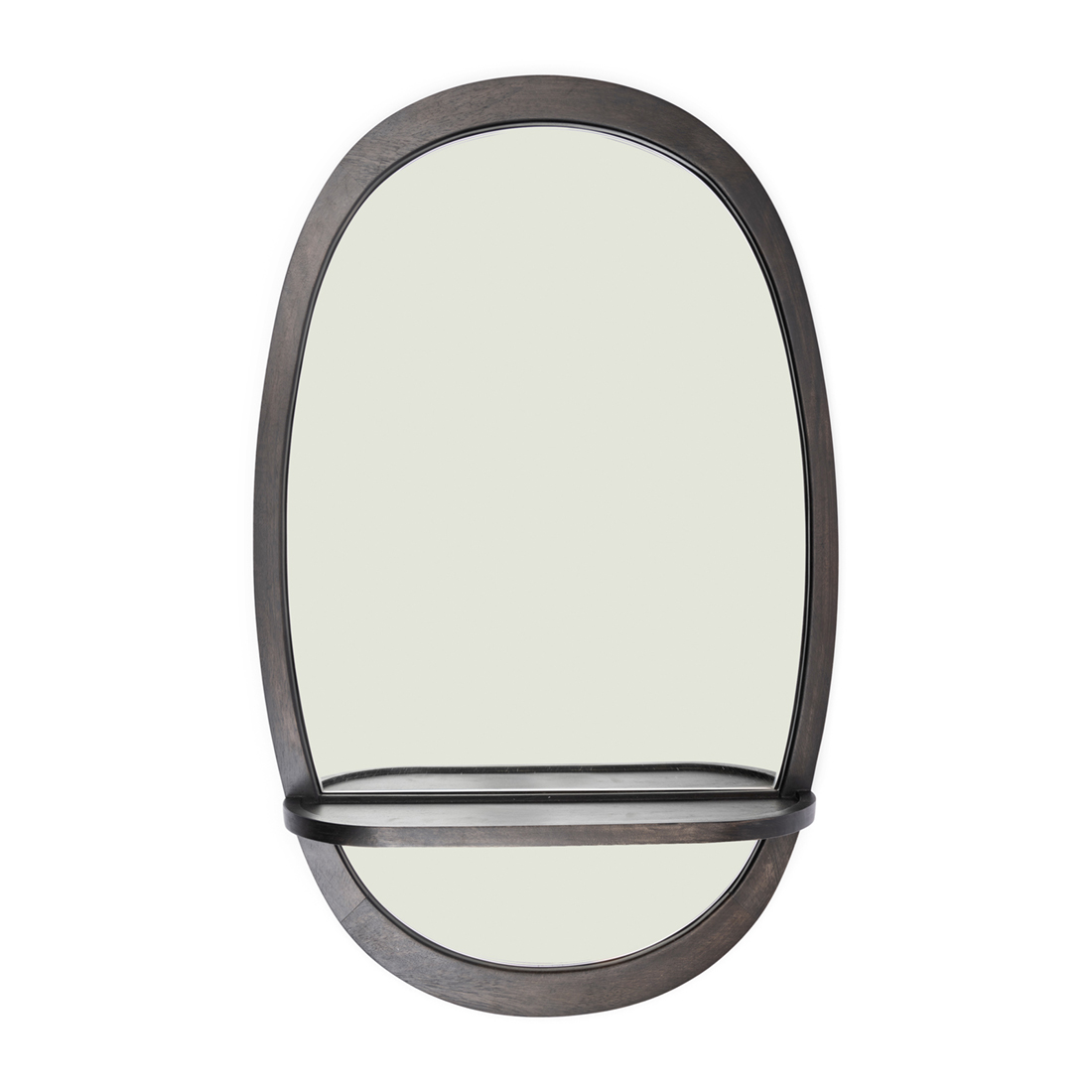 Riviera Maison Spiegel hout - RM Miramar Wood Mirror - Zwart