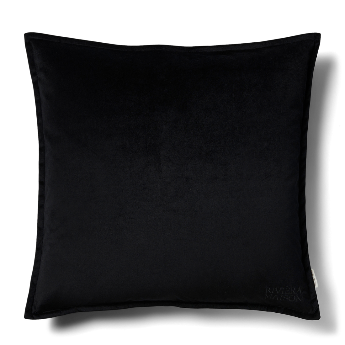 RM Velvet Pillow Cover black 60x60