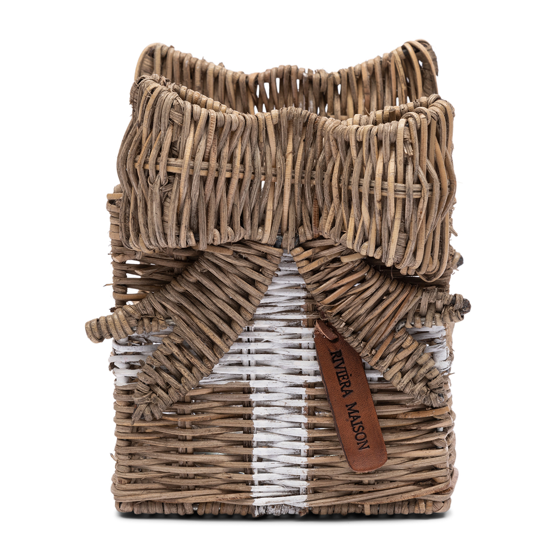 Riviera Maison Waxinelichthouder rattan - Rustic Rattan Désir Candle Holder - Nature