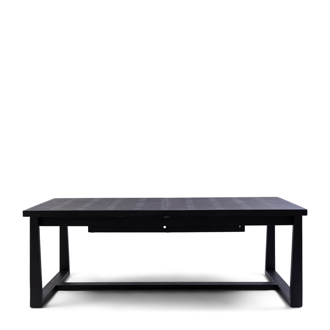 Riviera Maison Eettafel Uitschuifbaar - Colombe Dining Table Extendable 340/280/220 x 100 - Zwart - Essenhout