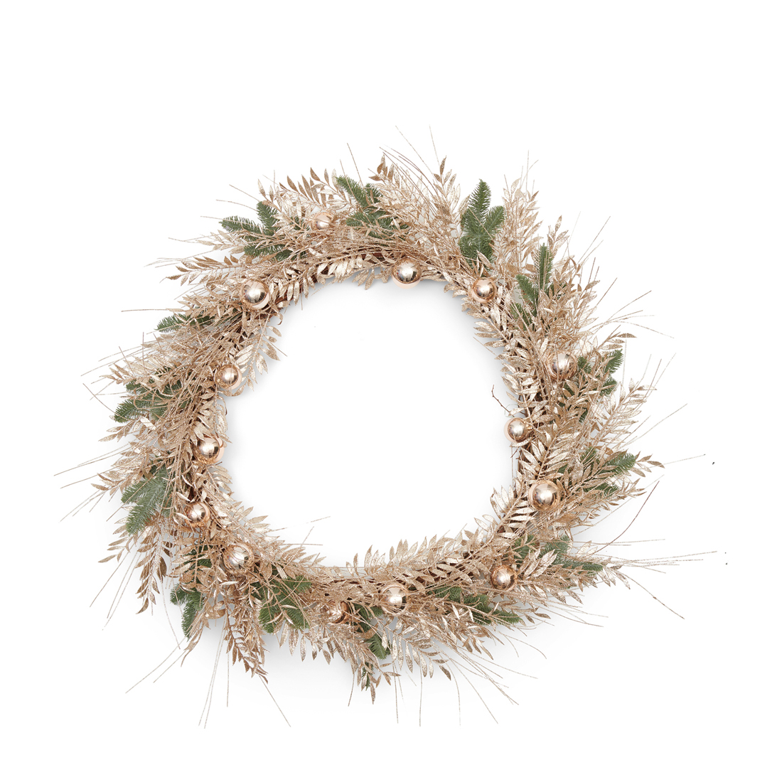 Riviera Maison Kerstversiering - Sparkle All The Way Wreath - Groen - Ø100cm