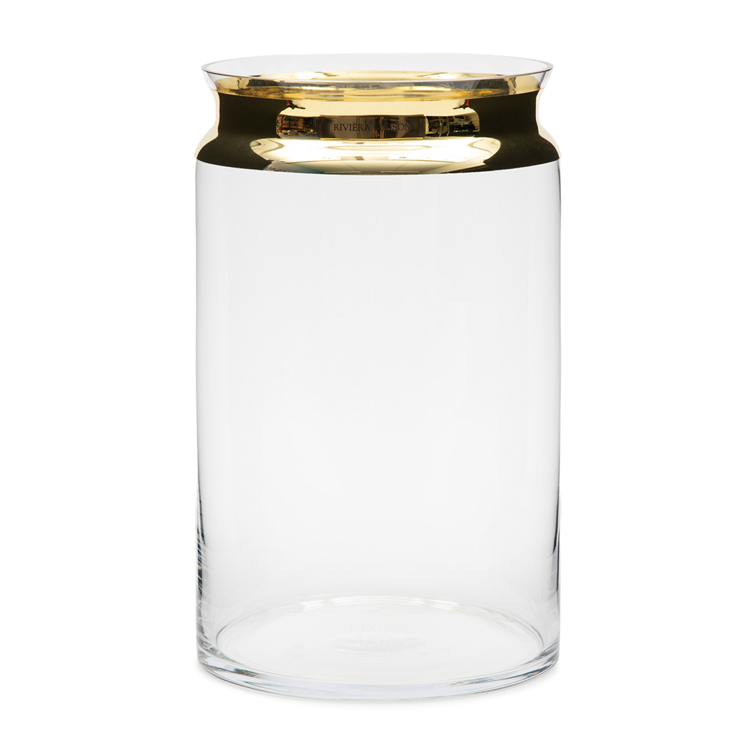 Riviera Maison Glazen vaas - RM Odalisque Vase - Goud