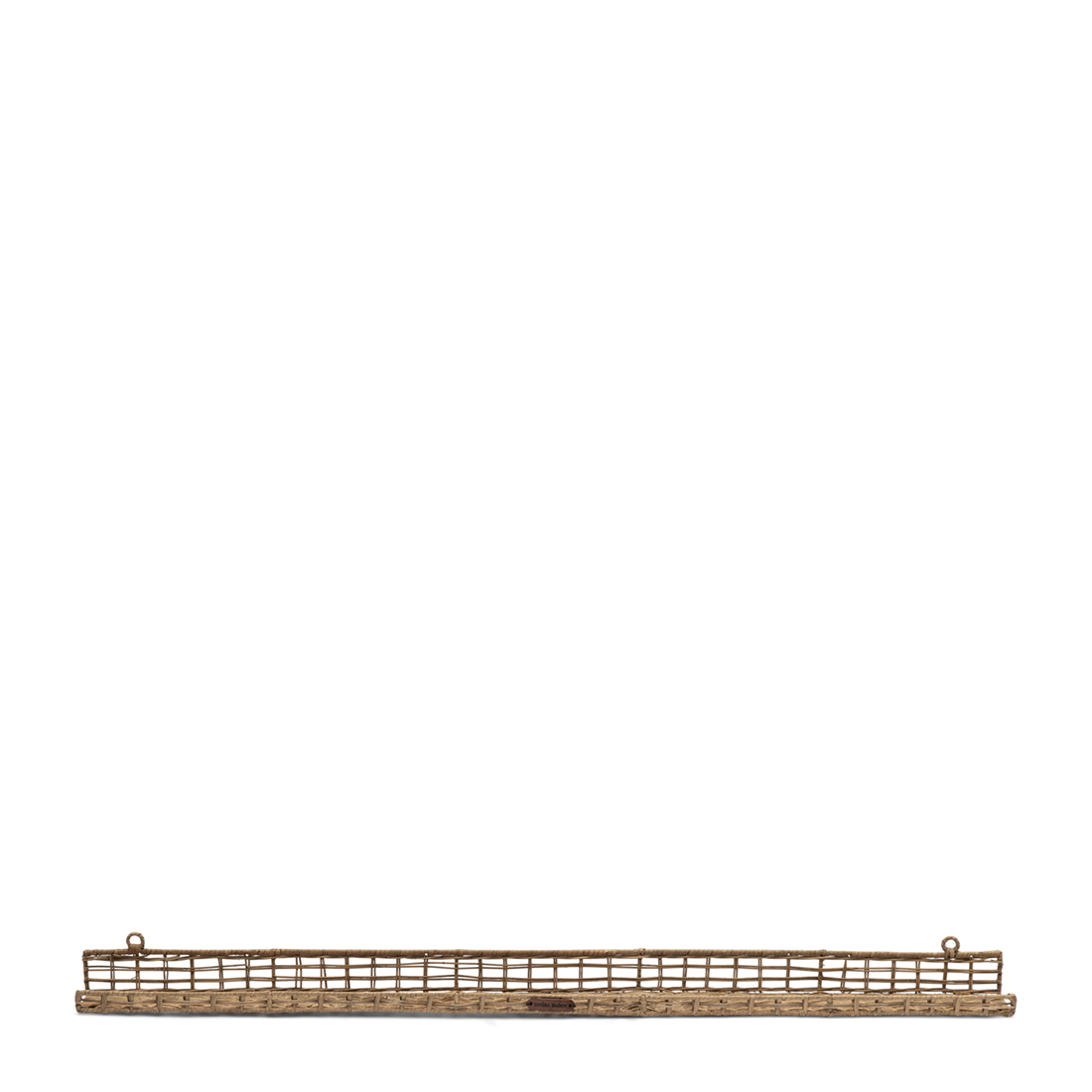 Riviera Maison Wandplank hout - Rustic Rattan Wall Shelf - Naturel - 115 cm