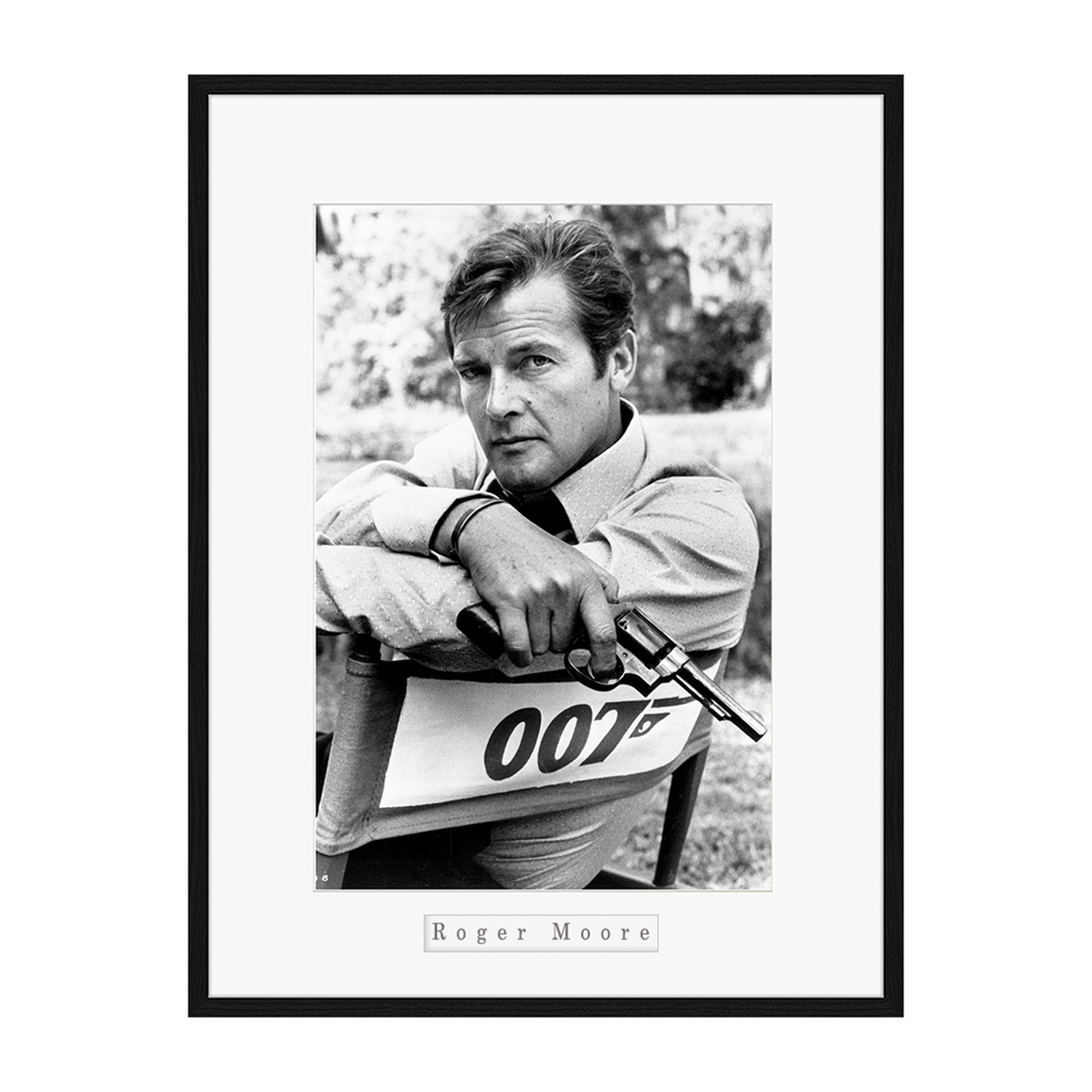 Wall Art Roger Moore 60x80