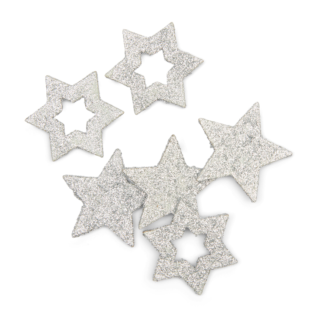 Riviera Maison Kerstversiering - Glittering Star Decoration Box - Zilver