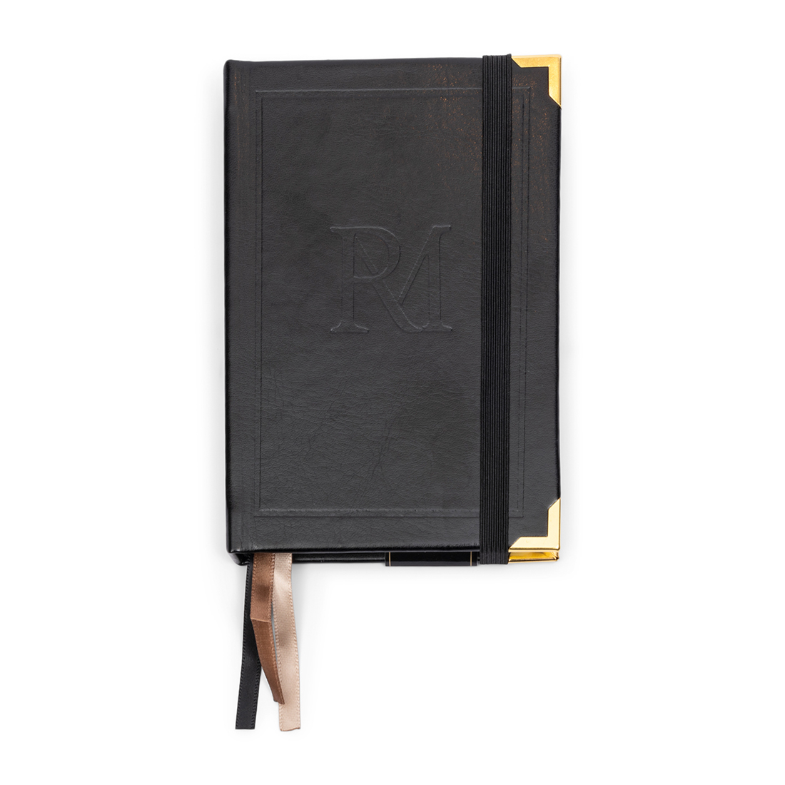 Riviera Maison Notebooks - Monogram Moments A6 Notebook - Zwart