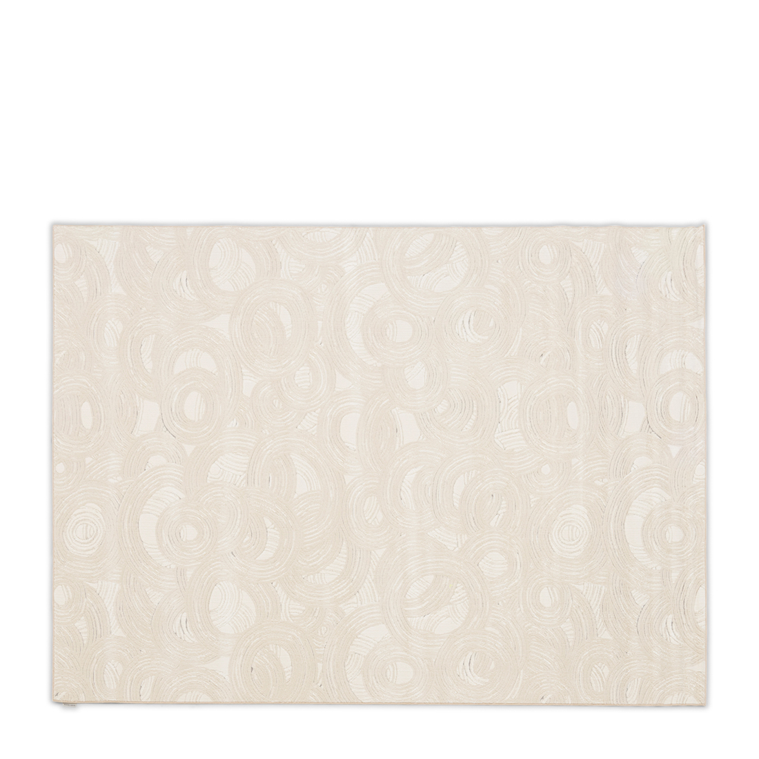 Rivièra Maison - Vloerkleed Delfina, CrÃ¨me, 390x280 - Kleur: CrÃ¨me