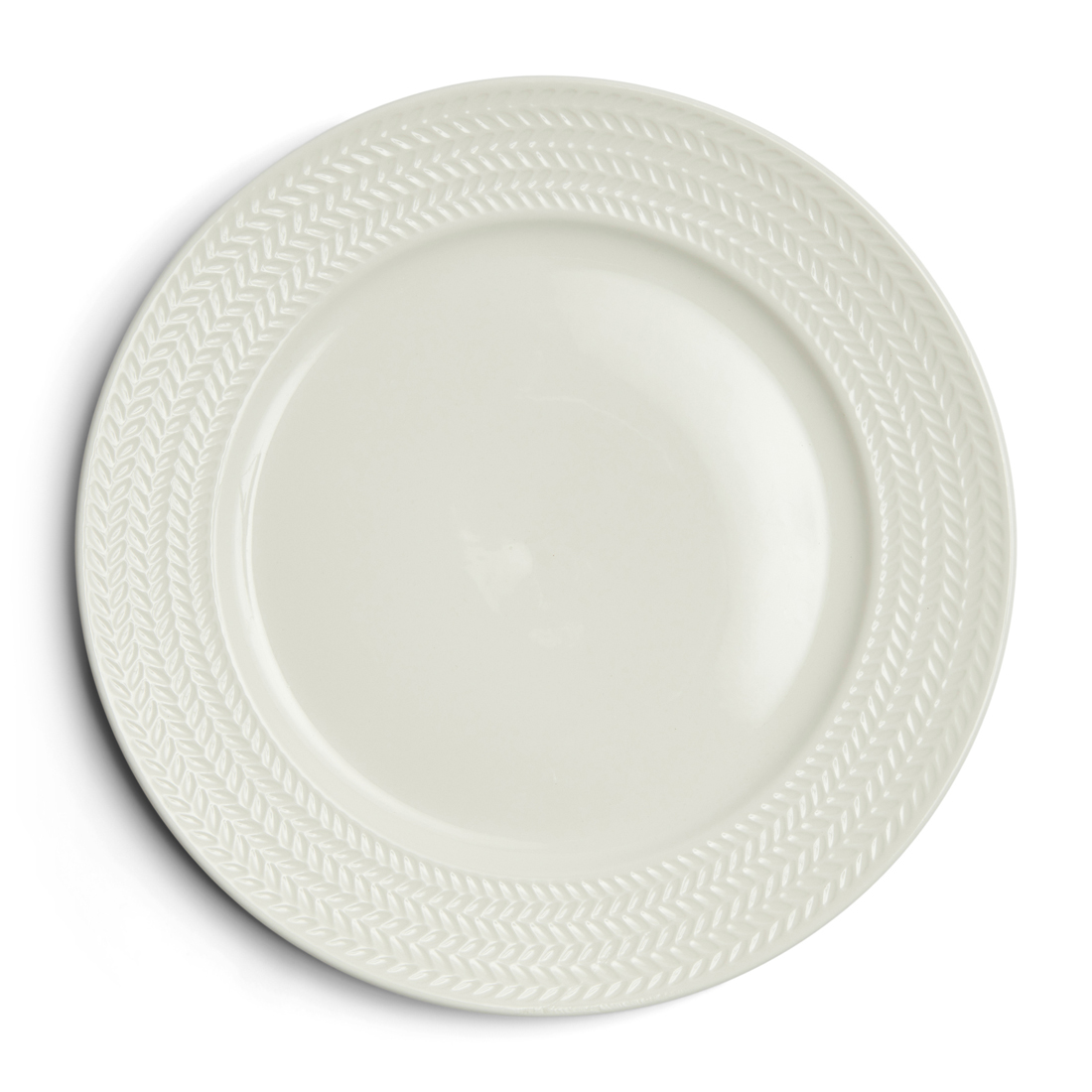 Riviera Maison bord, dinerbord, Servies, Tafeldecoratie, eetkamer, keuken - RM Bellecôte Dinner Plate - Wit - Porselein - 1 stuk