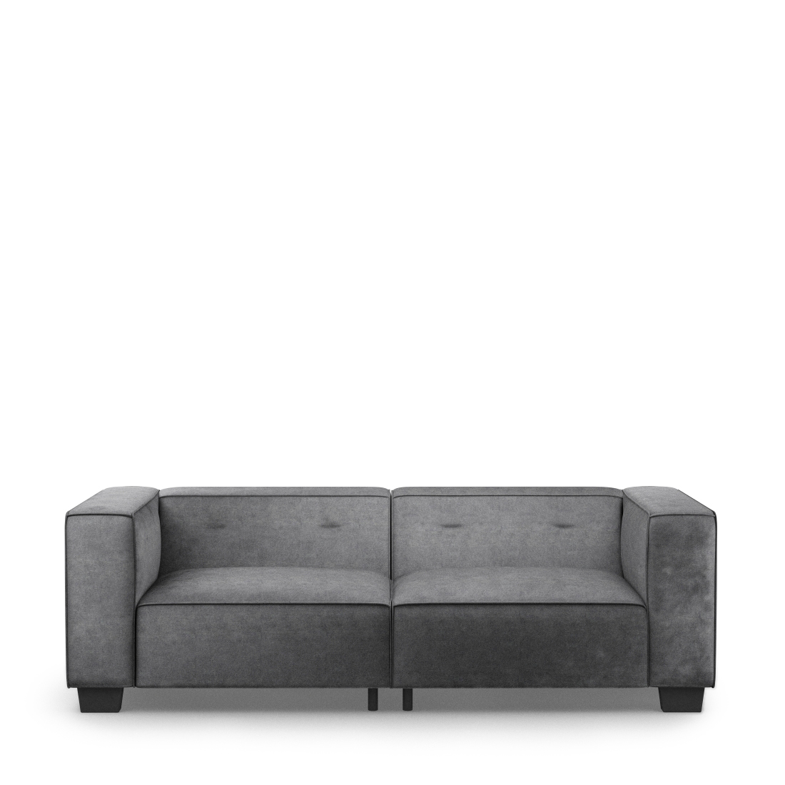 Rivièra Maison - Hampton Heights Sofa 3,5 Seater, velvet, frosty green - Kleur: Ijzig Groen