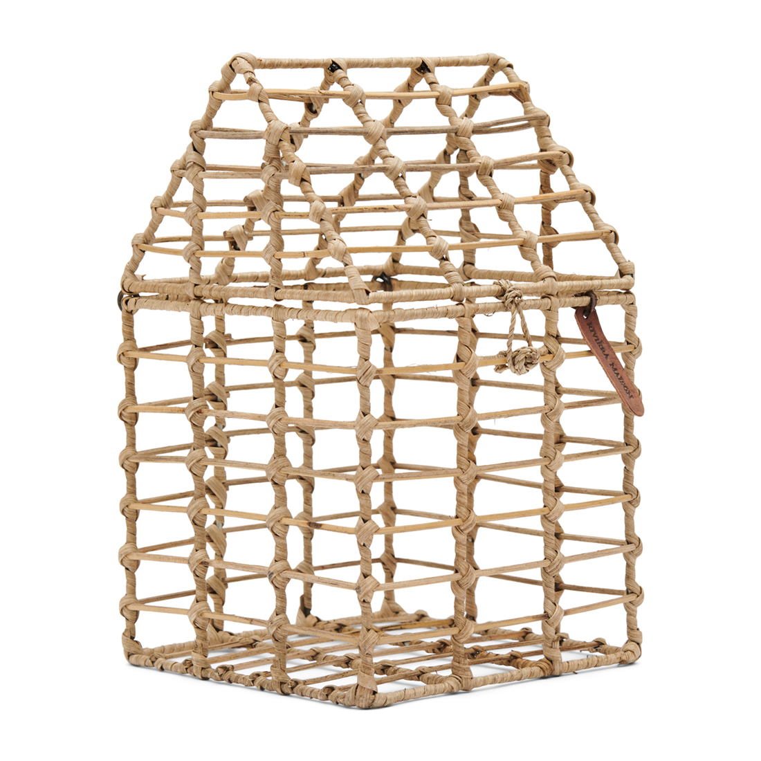 Riviera Maison Ei Opbergbox, Eiermand, Eierrek, Eierhouder - RM Wonderful House Egg Holder - Bruin - Rattan Pitriet