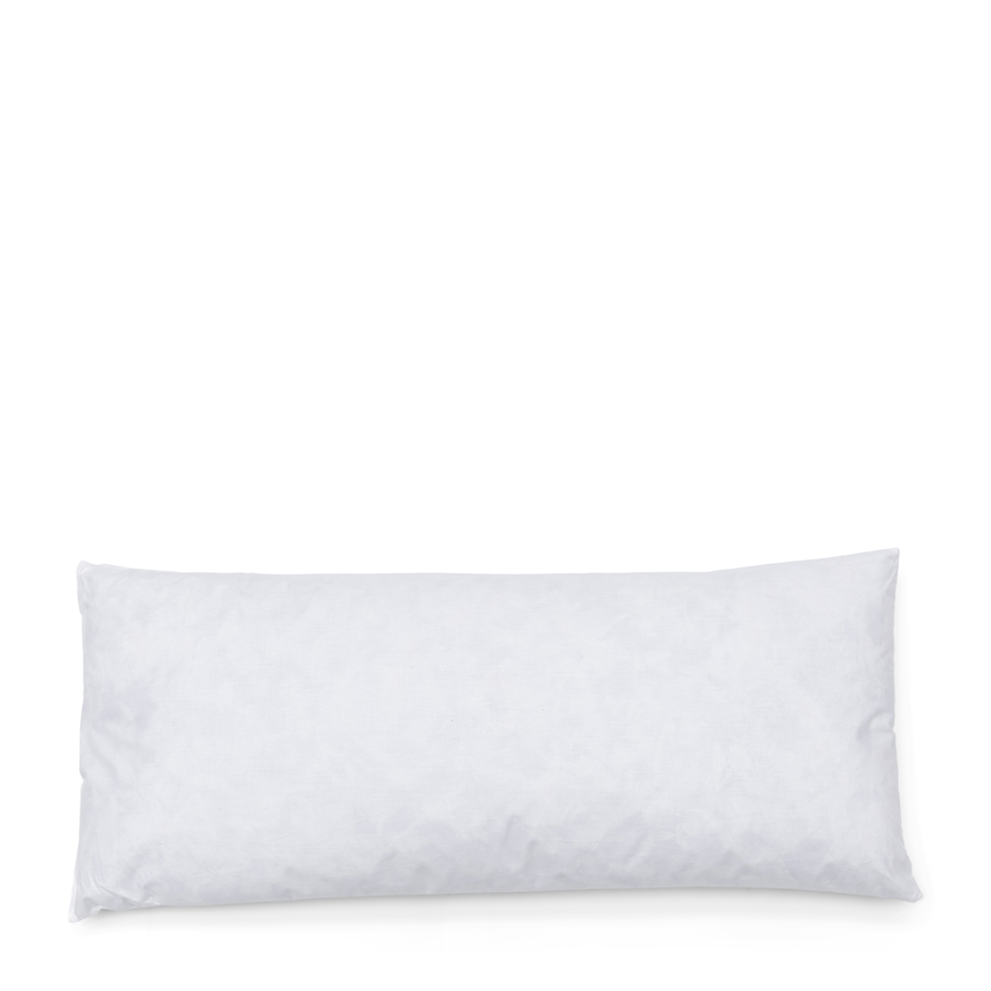 Riviera Maison Binnenkussen, Kussenvulling met donsveren - Feather Inner Pillow - Wit - Katoen, Donsveren - 30x70 CM