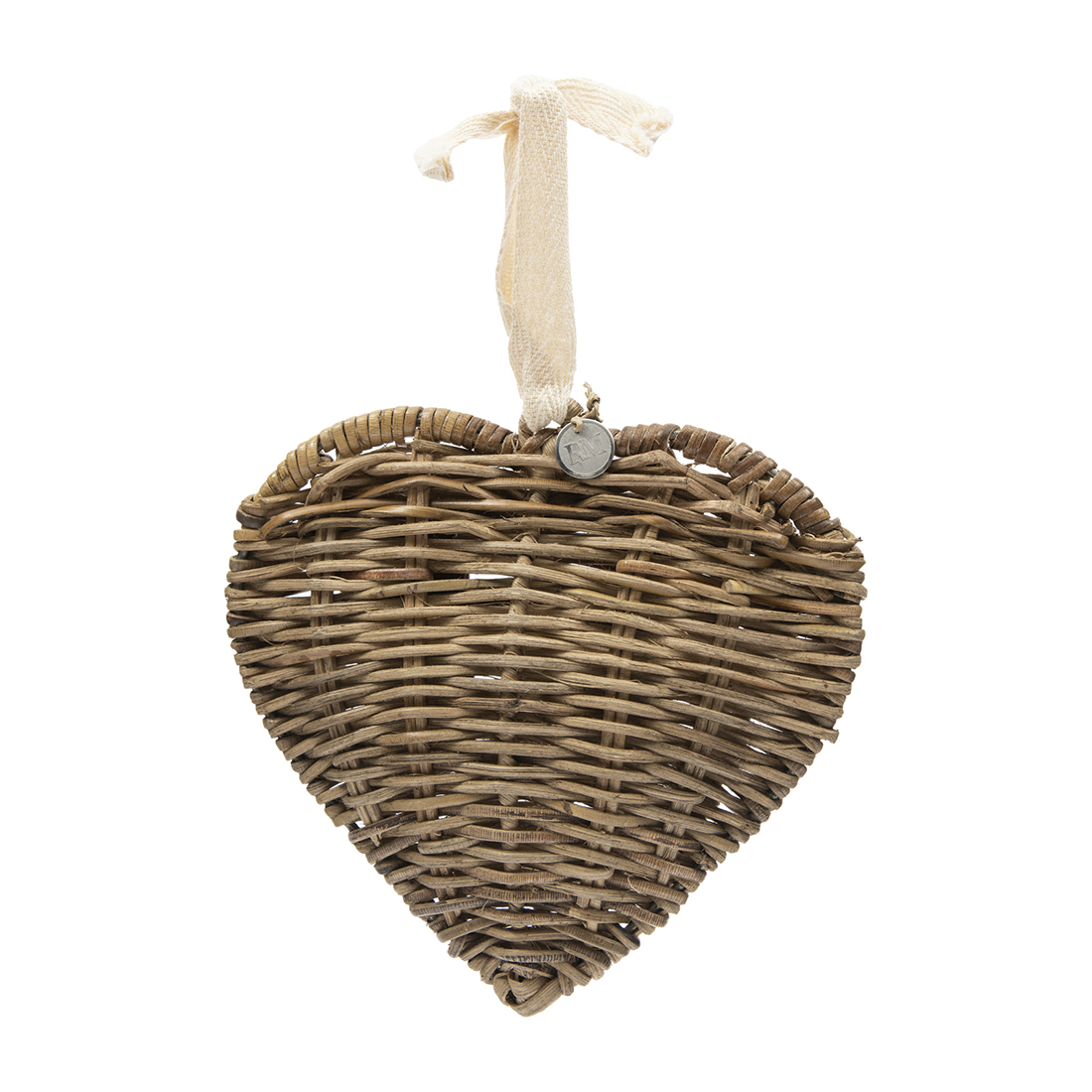 Ornament Rustic Rattan Loving Heart