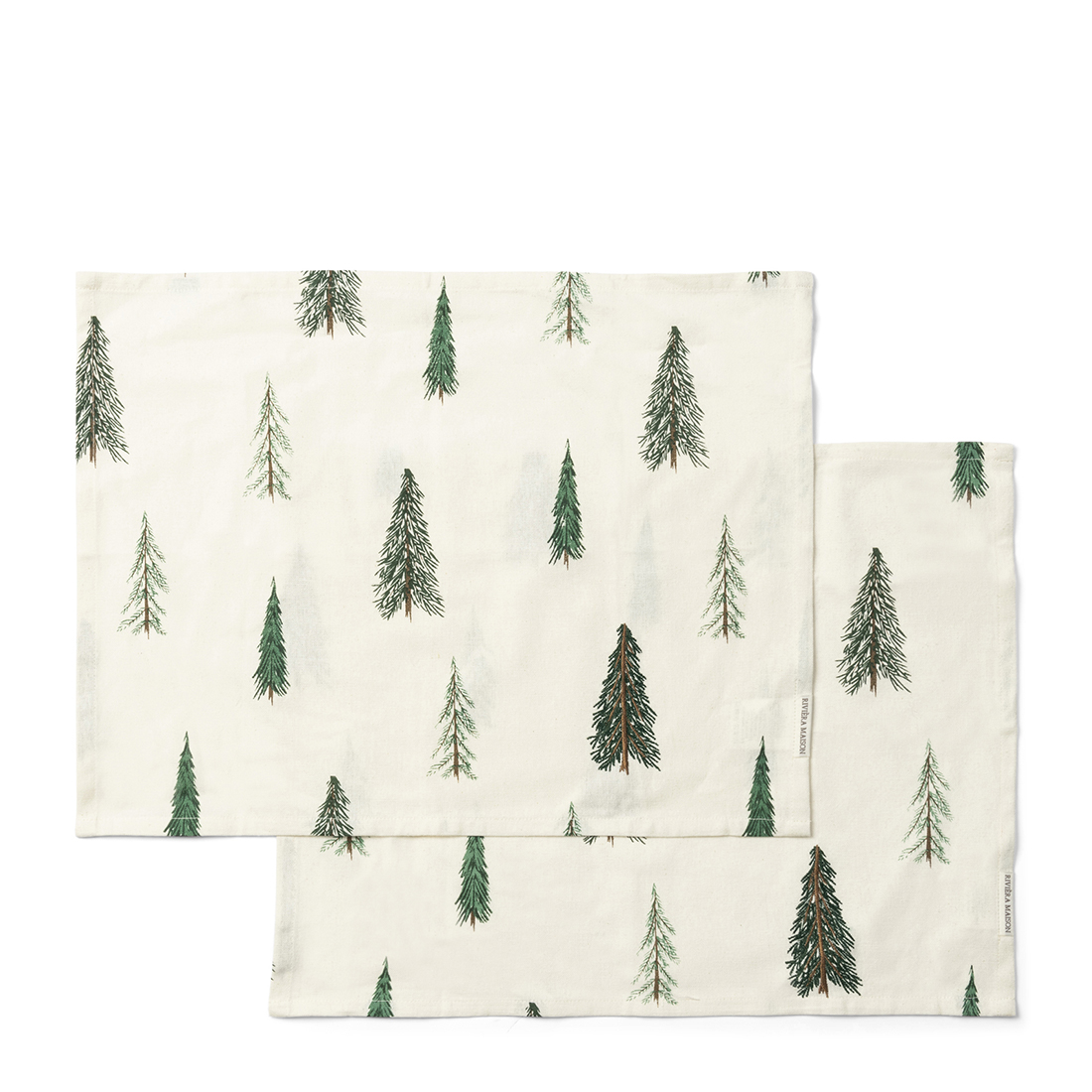 Placemat Winter Forest, Set van 2