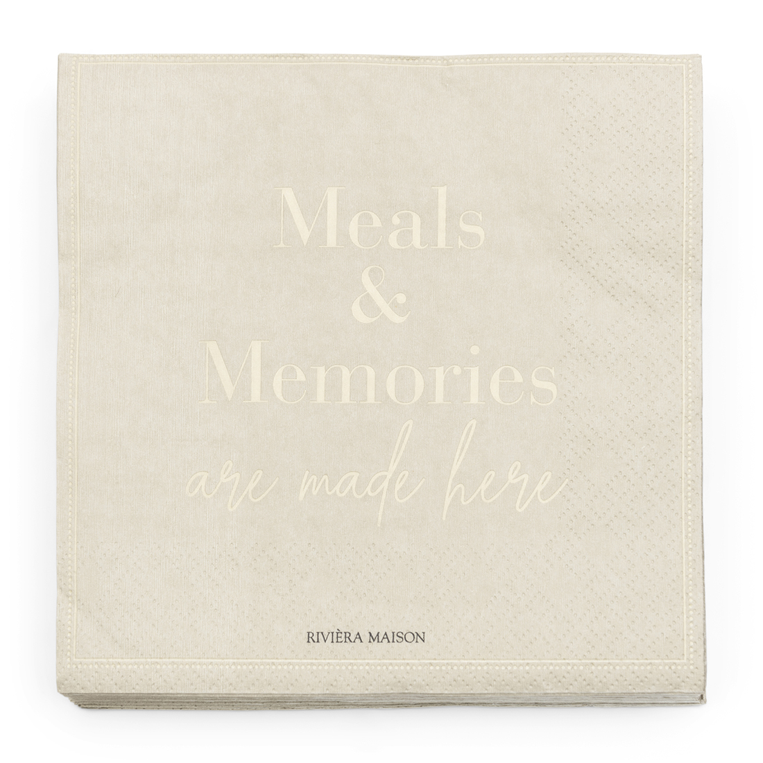 Servetten Meals&Memories