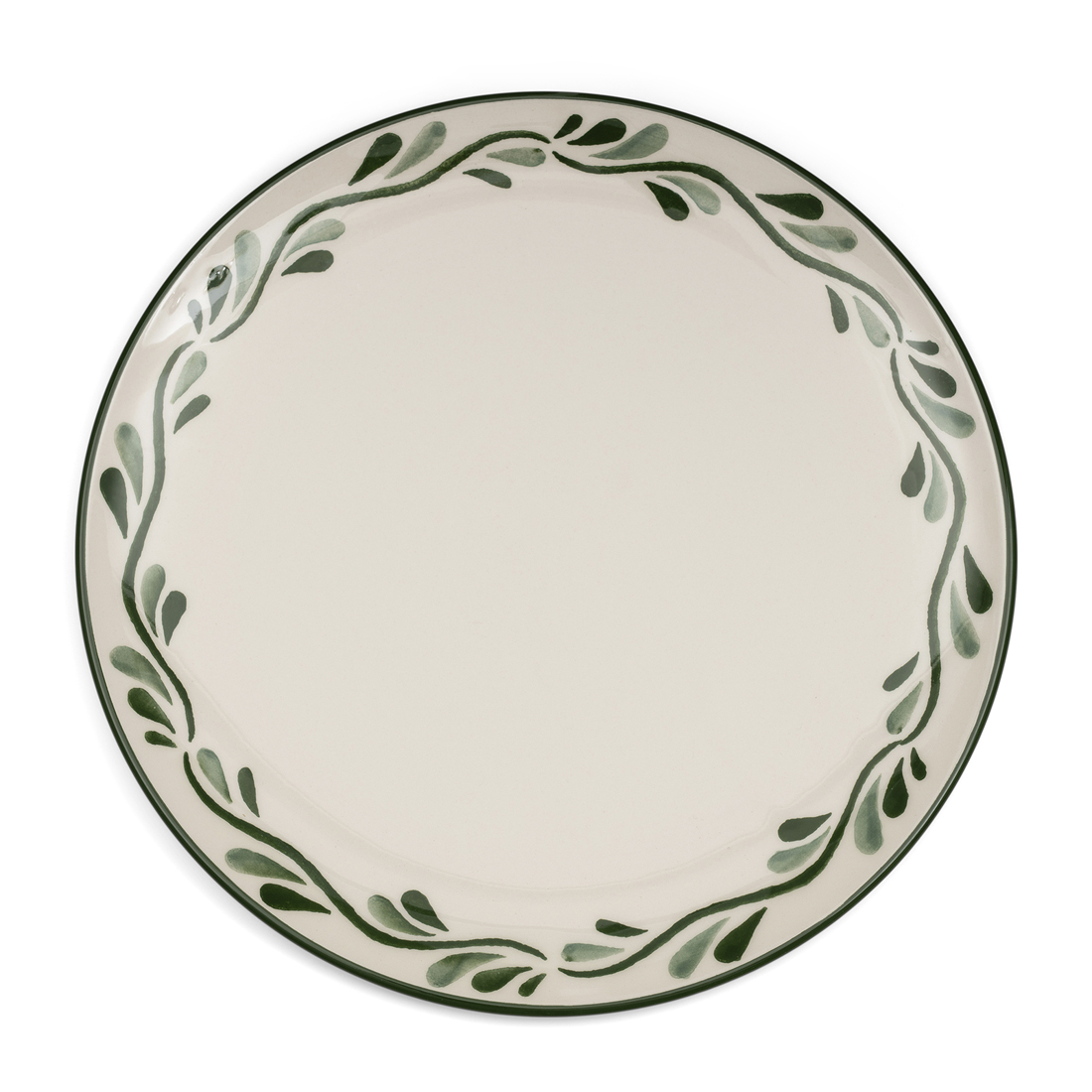 Riviera Maison Dinerbord Groen bord 26 cm gekleurde print - Menton Dinner Plate