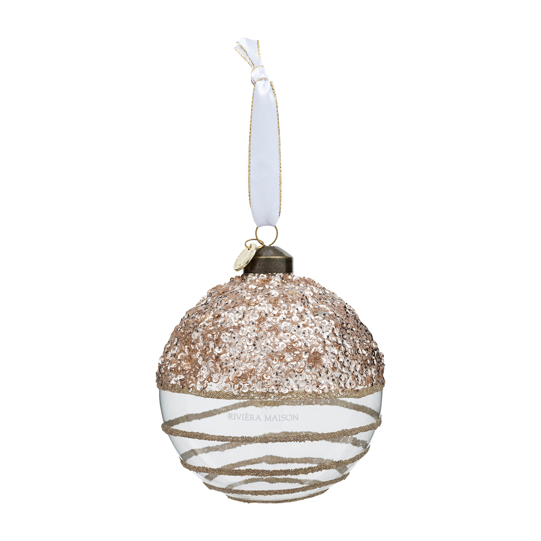 Ornament The Holidays Sparkle, Goud