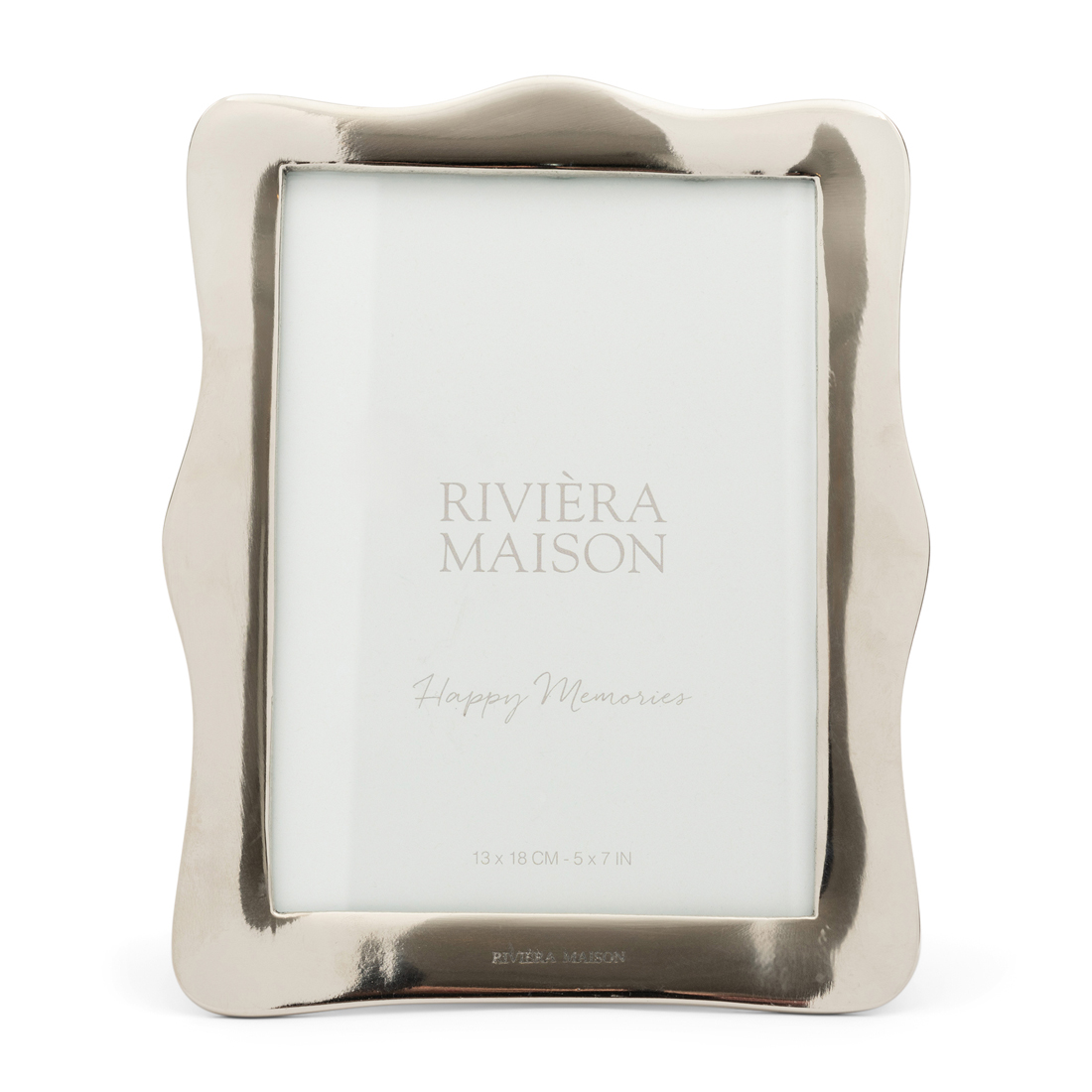 Riviera Maison Flaine Photo Frame 13x18 - Aluminium, Glas, MDF - Zilver