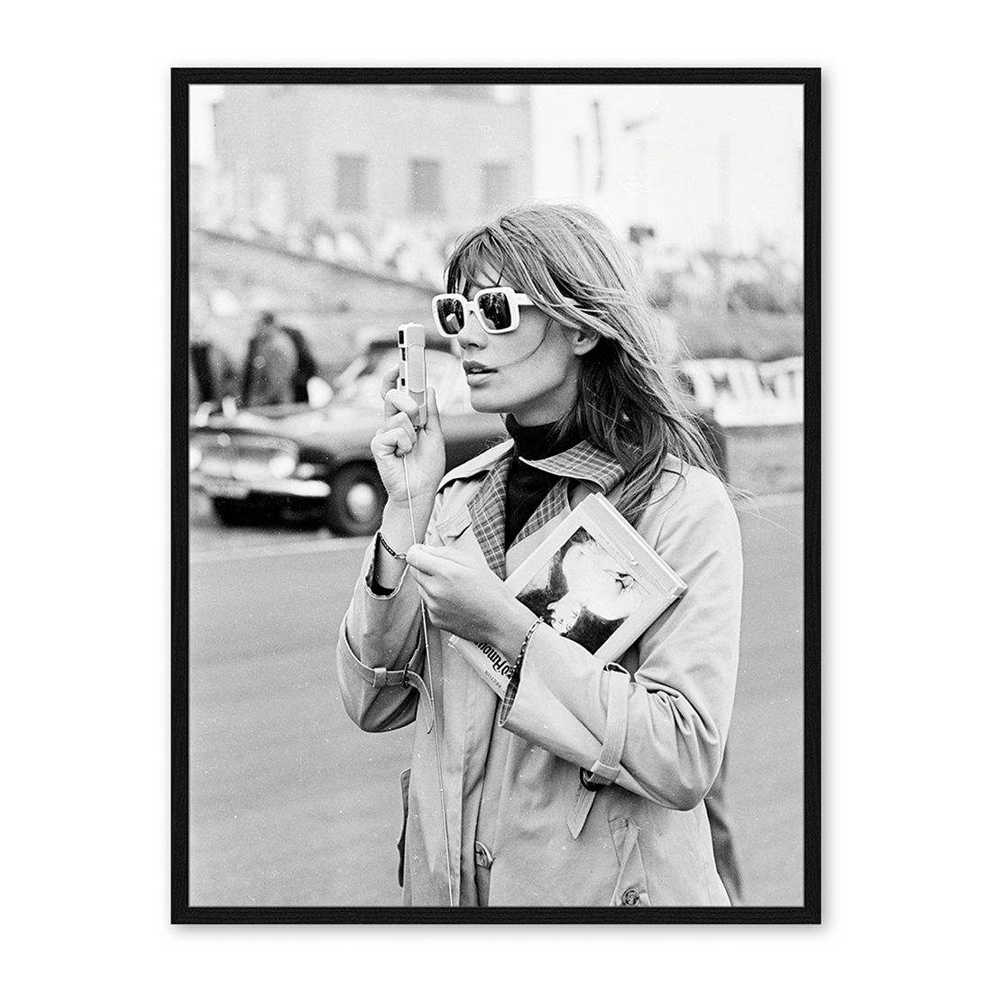 Foto in lijst Race Circuit-Françoise Hardy