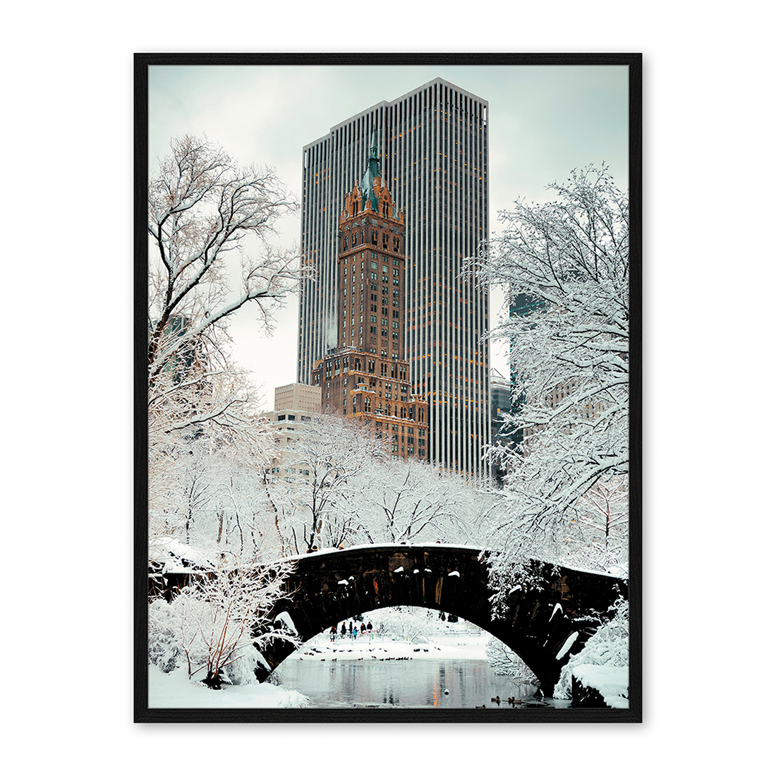 Foto in lijst Central Park, 60X80CM