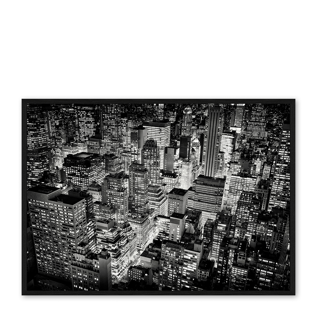 Foto in lijst New York Building, 100X140