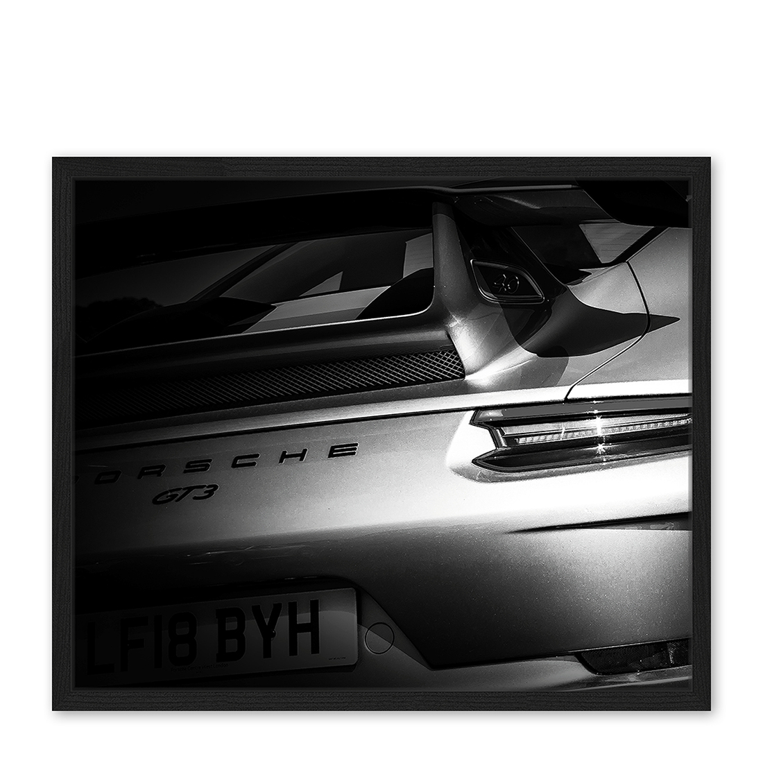 Foto in lijst Porsche Spoiler