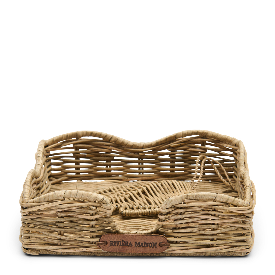 Servettenhouder Rustic Rattan Fish