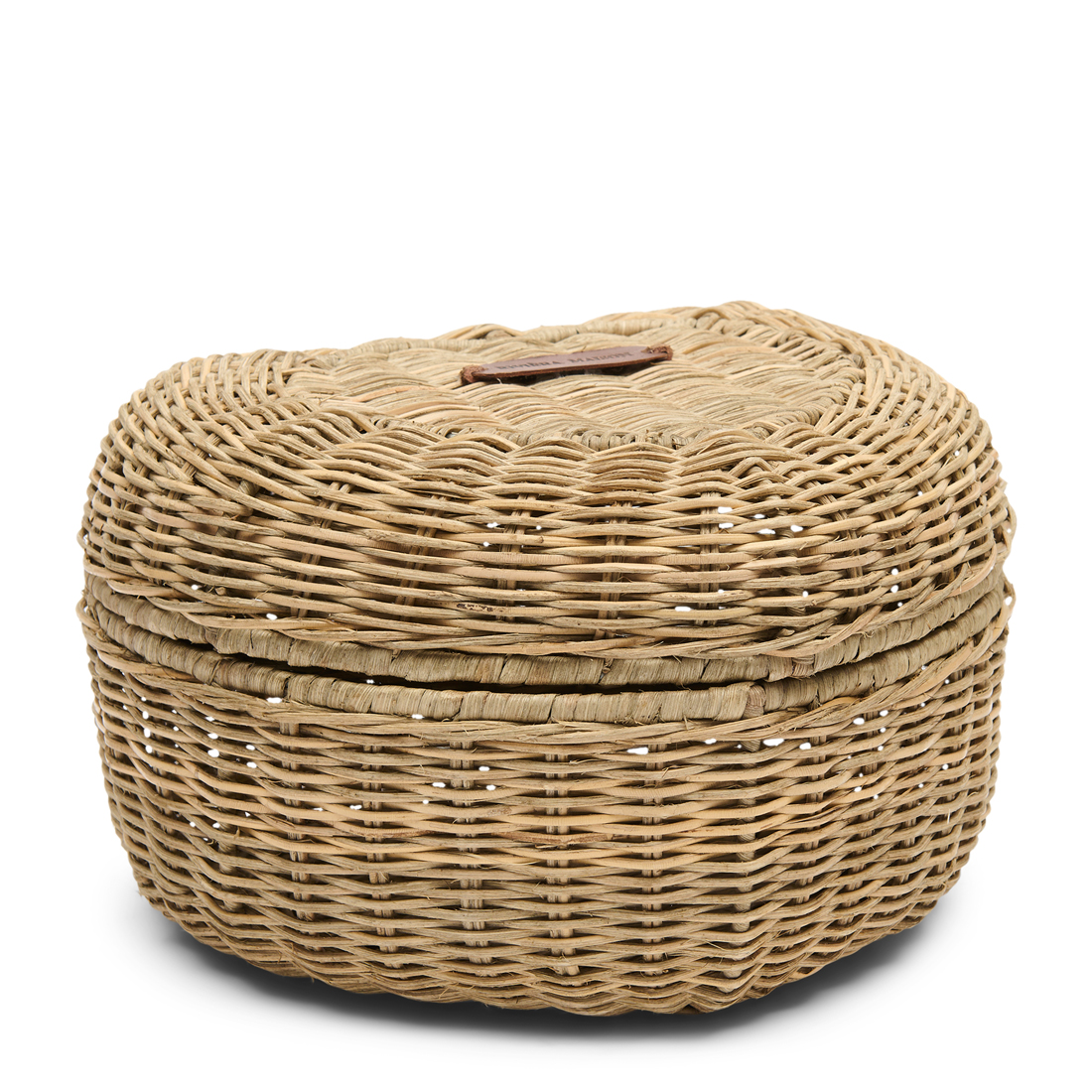 Opbergmand Rustic Rattan Heart