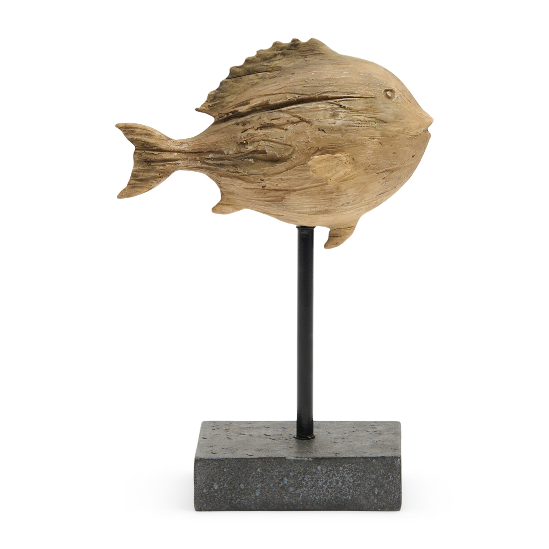 Decoratie Fish Statue S