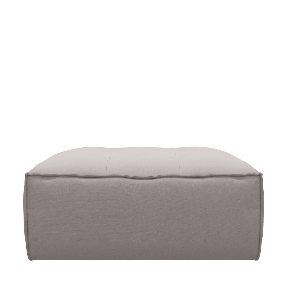 Brandon Footstool, celtic weave, pebbles stone