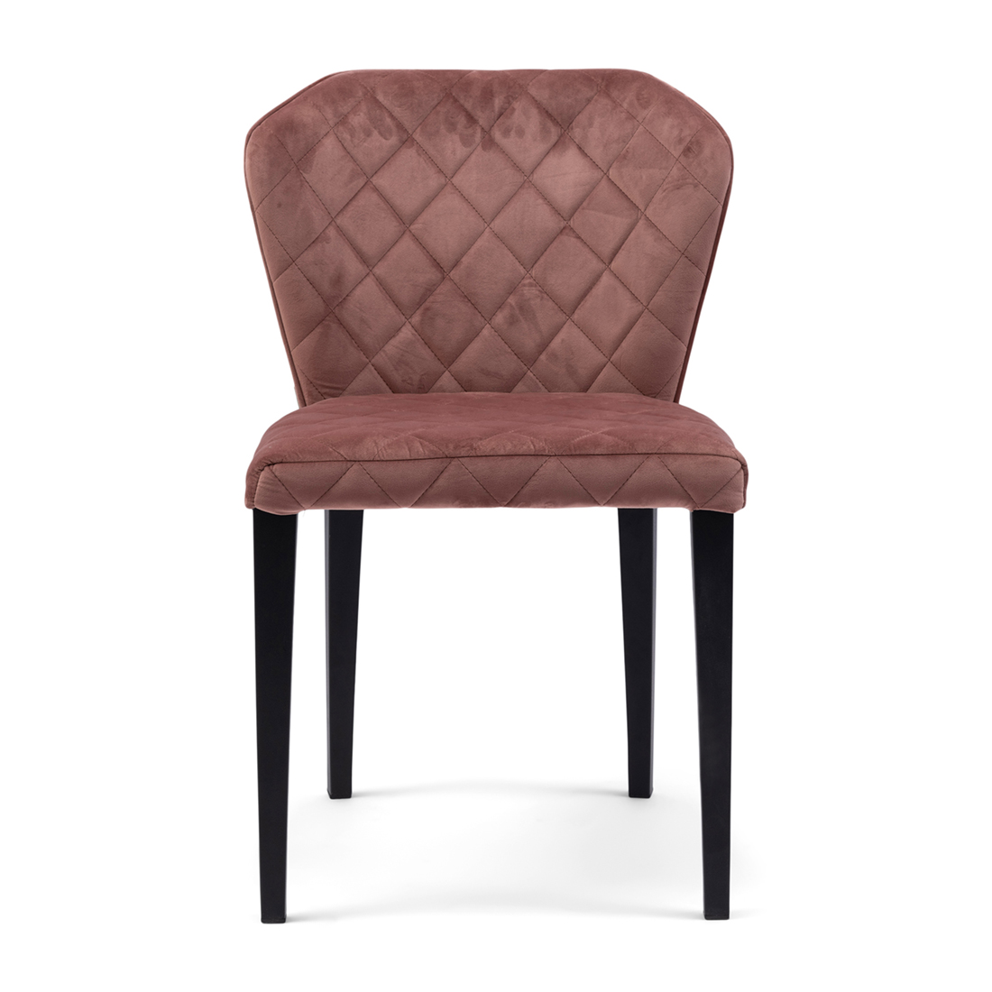 Riviera Maison Stoel - Isabelle Dining Chair - Roze - Velvet