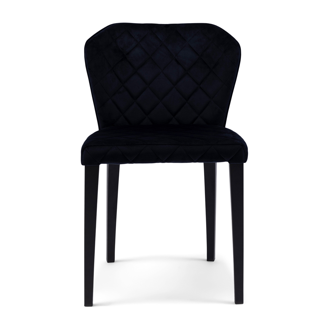 Riviera Maison Stoel - Isabelle Dining Chair - Blauw - Velvet