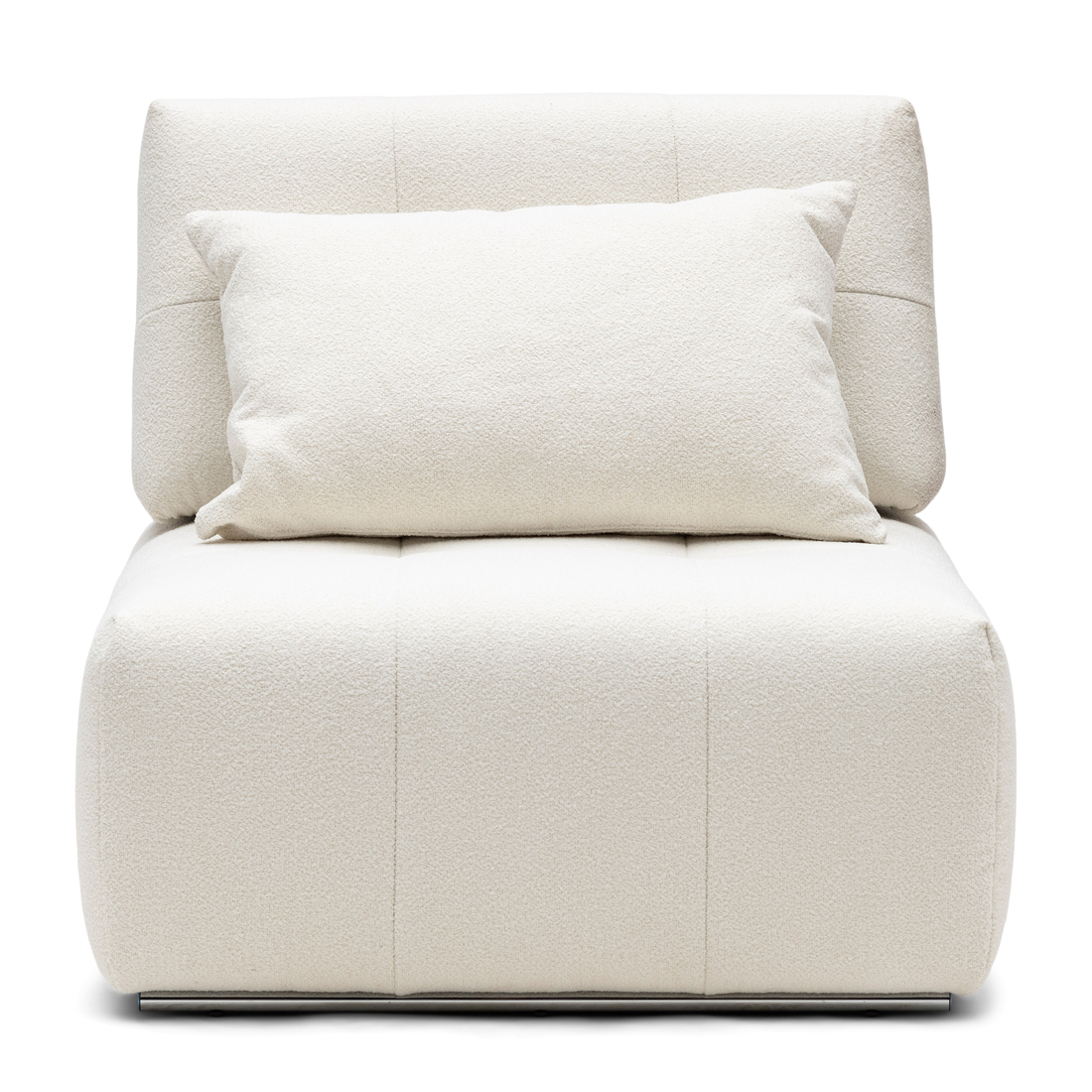 Rivièra Maison - The Mark II Center, bouclÃ©, simply white - Kleur: Gewoon Wit