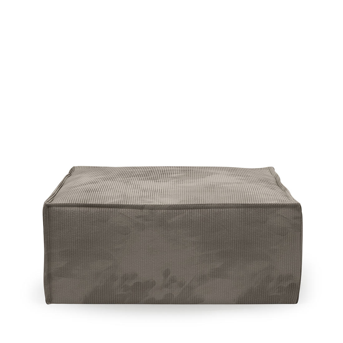 Rivièra Maison - The Jagger Footstool, english rib, thyme - Kleur: Tijm