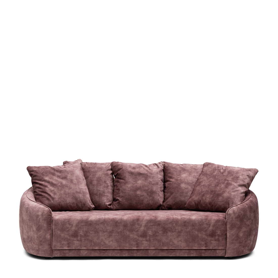 Courtney Sofa 2,5 Seater, velvet I, dusty pink